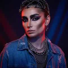 Exaggerated Beauty Portrait