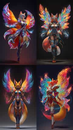 Crystal Fox Warrior