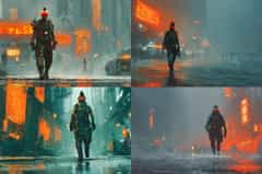 Cyberpunk Walker