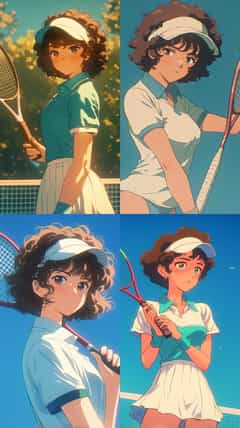 90s Retro Anime
