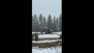 "scene_description": "Photorealistic timelapse of A-frame raising.", "Charact...